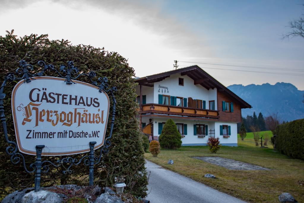 Pension Herzoghaeusel Bischofswiesen Bagian luar foto